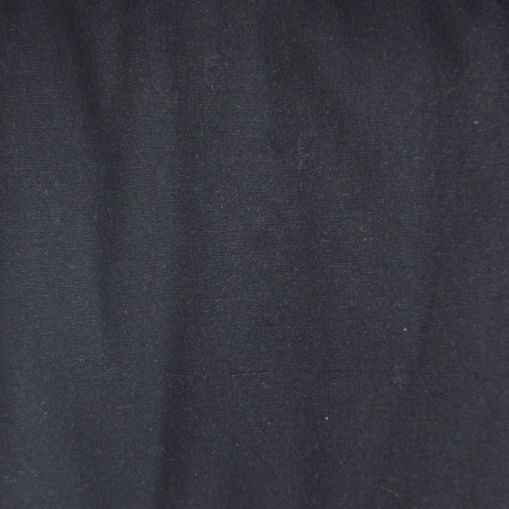Linen &amp; Cotton Blend - Laundered - Navy