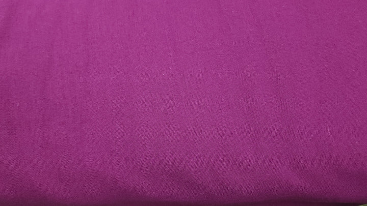 Linen &amp; Cotton Blend - Laundered - Magenta
