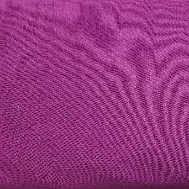 Linen &amp; Cotton Blend - Laundered - Magenta