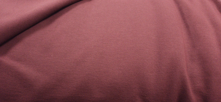 Sweatshirt Fleece 3-End in Wine
