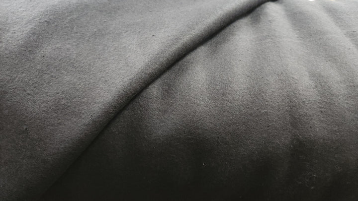 Sweatshirt Fleece 3-End in Black