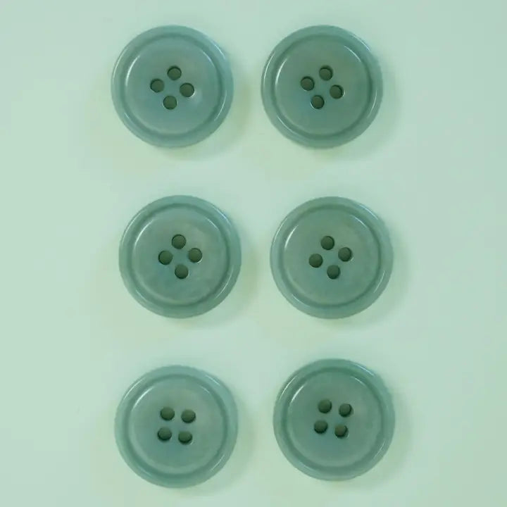 Corozo Nut Buttons Jadite - 3 sizes (20L, 30L, 40L)