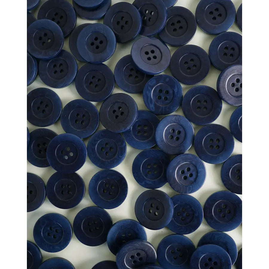 Corozo Nut Buttons Midnight - 3 sizes (20, 30, 40mm)