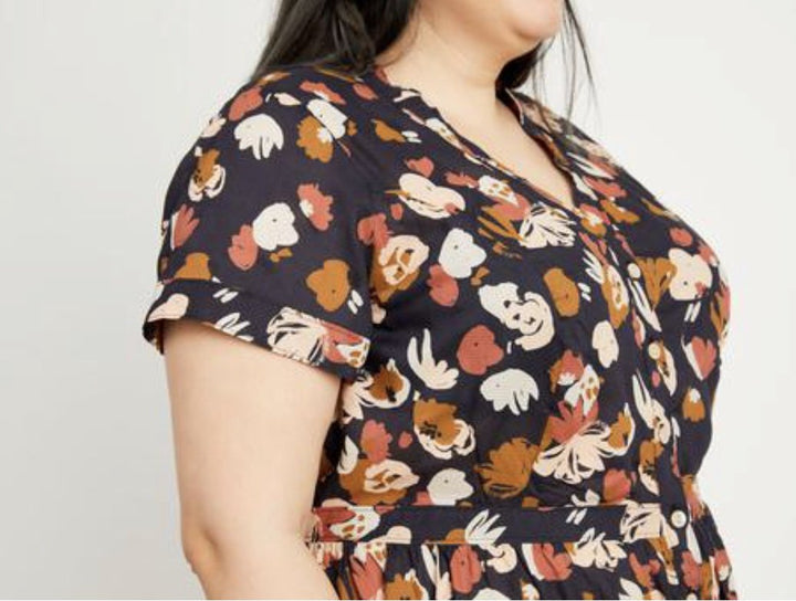 Cashmerette Lenox Shirtdress Pattern – curve-friendly pleated or gathered skirt sewing pattern