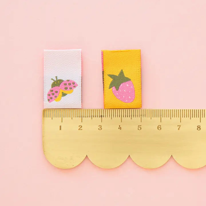 Woven Labels Multipack - Sarah Hearts - Joyful June
