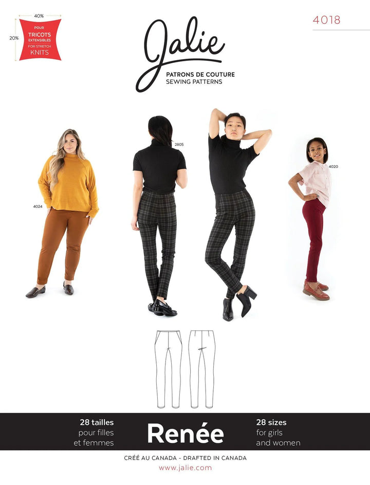 Pattern - Jalie - Renee Ponte Pants