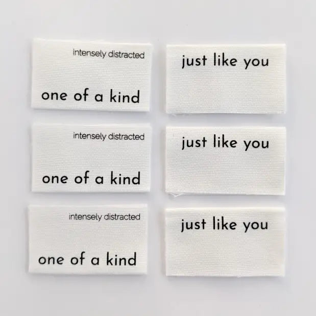 One of A Kind, Just Like You | Cotton Luxe Labels