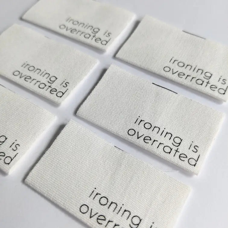 Ironing Is Overrrated | Cotton Luxe Labels
