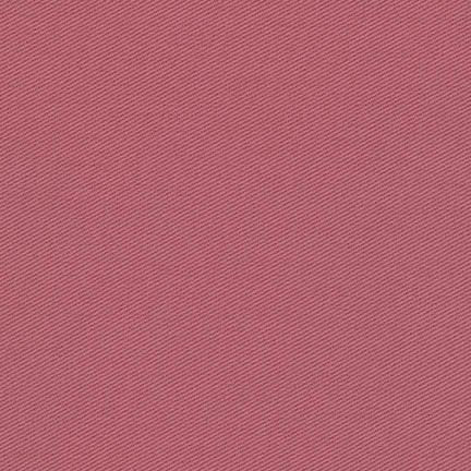 Twill Ventana Twill Carmine 100% cotton mid-weight fabric for sewing jackets and pants