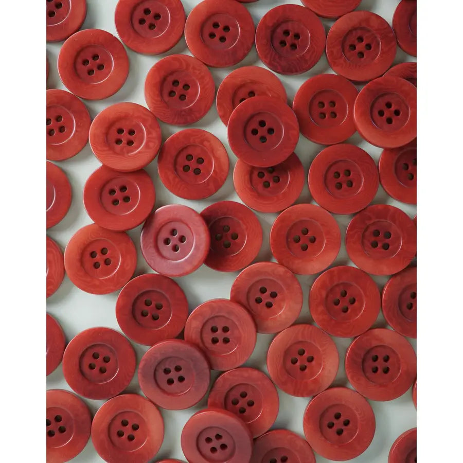 Corozo Nut Buttons Amber - 3 sizes (20L, 30L, 40L)