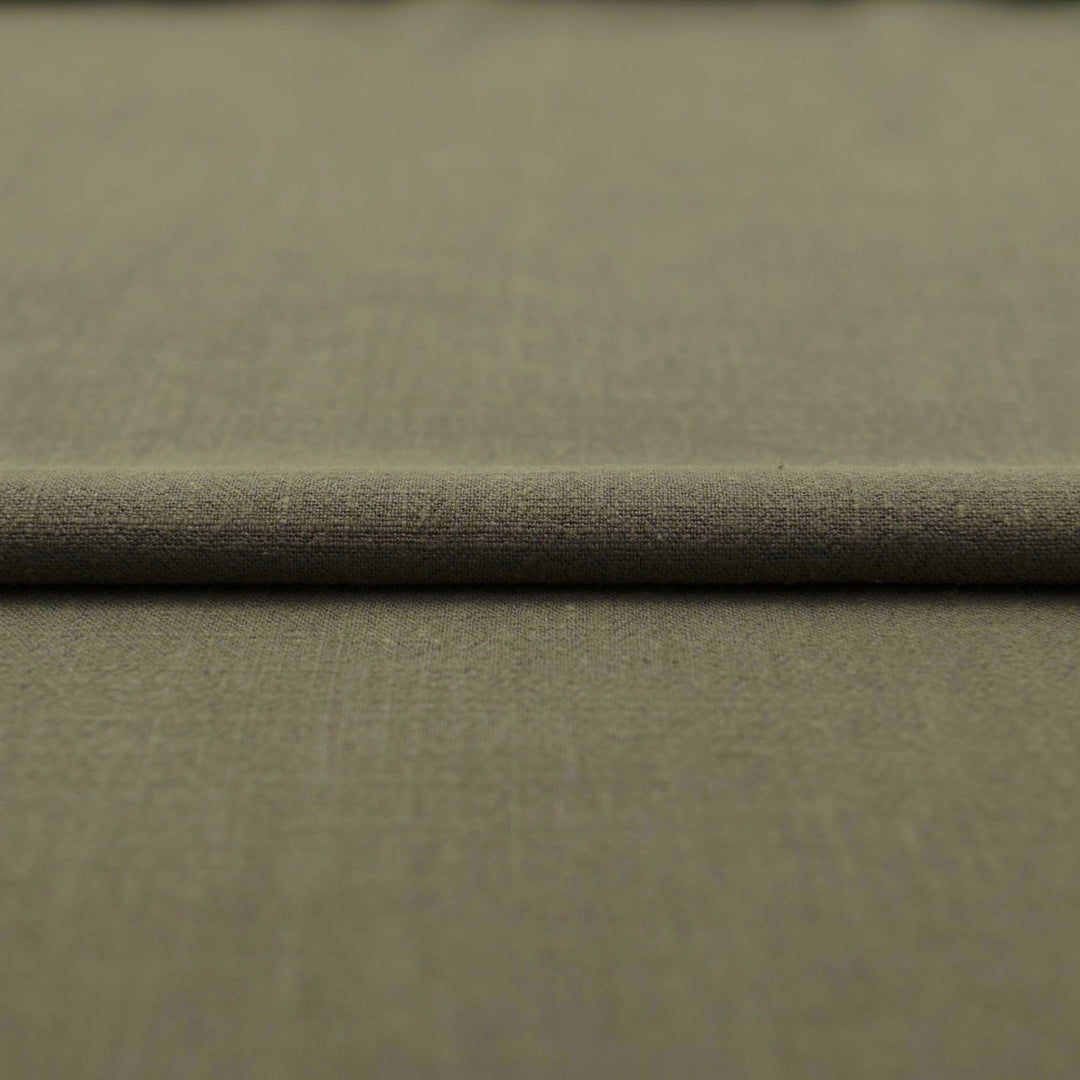 Linen and Rayon Blend Fabric in pearl hue with subtle texture and soft sheen