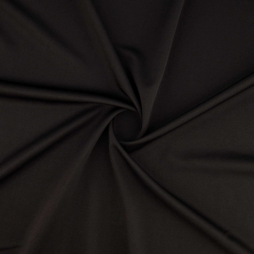 Scuba Crepe Stretch Knit - Black