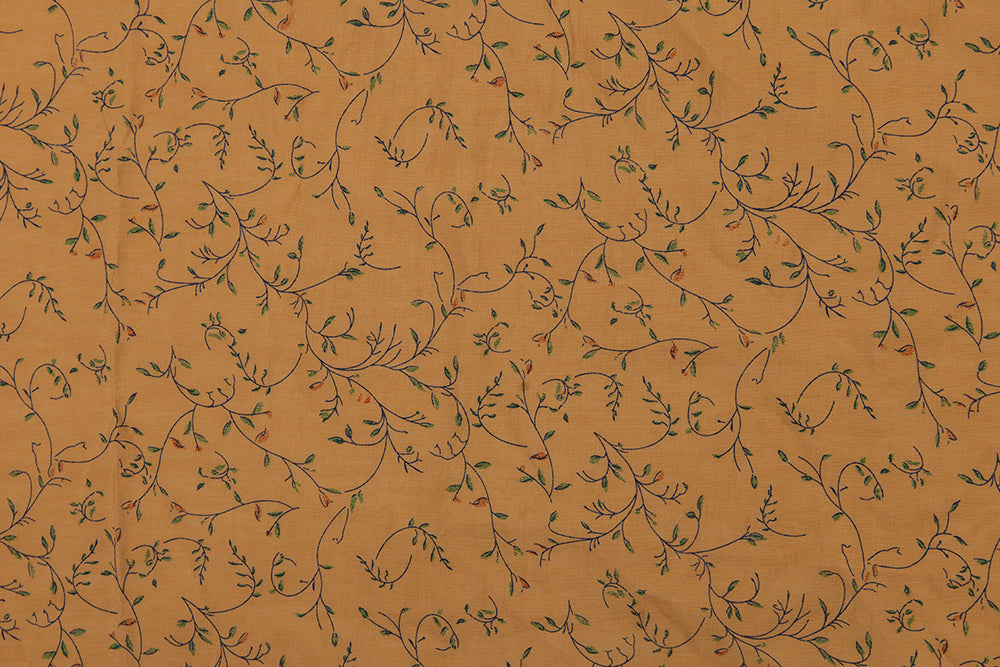 Italian Viscose Print - Ambra Vines