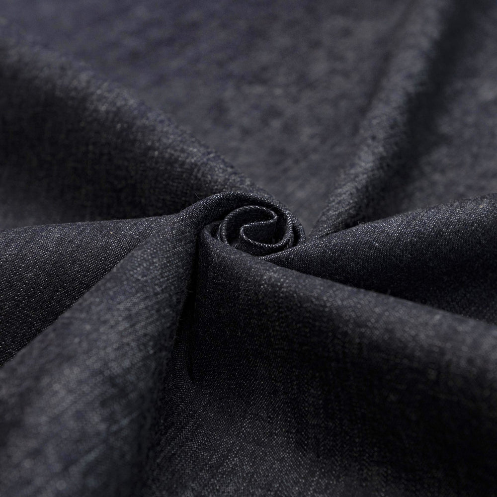 Self-edged denim fabric - medium weight cotton for durable sewing projects