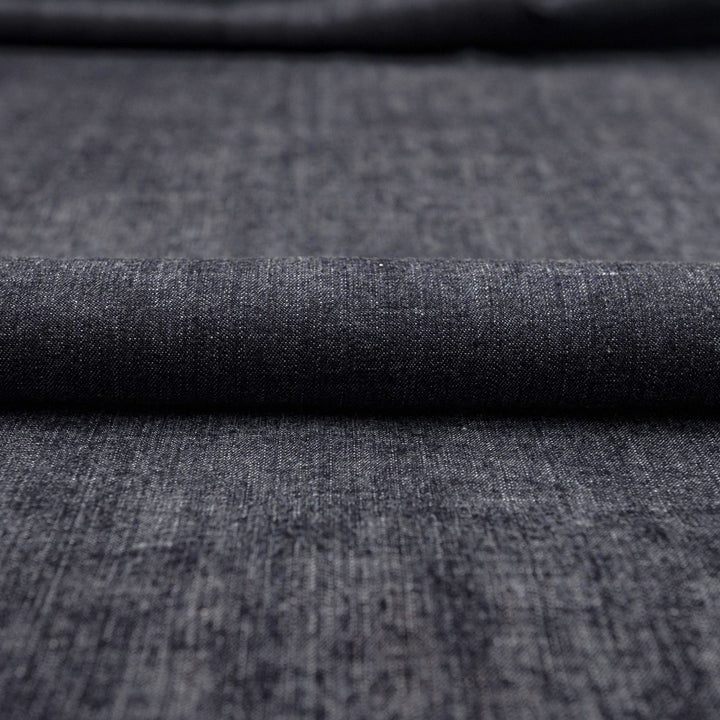 Self-edged denim fabric - medium weight cotton for durable sewing projects