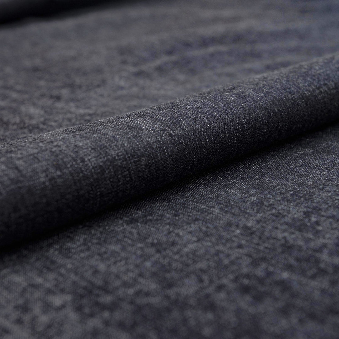 Self-edged denim fabric - medium weight cotton for durable sewing projects