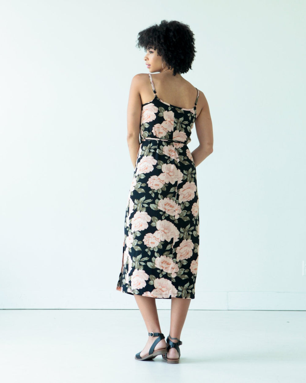 True Bias Calvin Wrap Dress & Top sewing pattern – adjustable wrap top and mid-calf dress