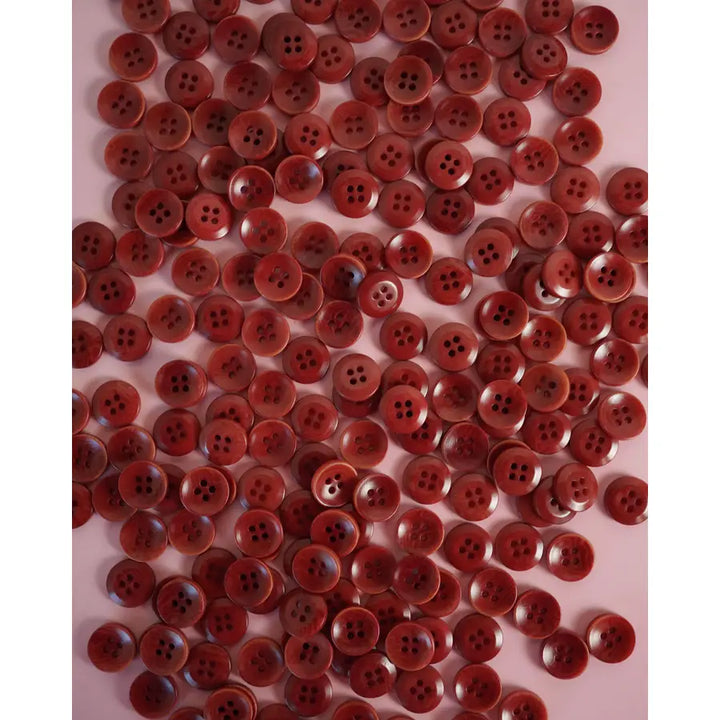 Corozo Nut Buttons Amber - 3 sizes (20L, 30L, 40L)