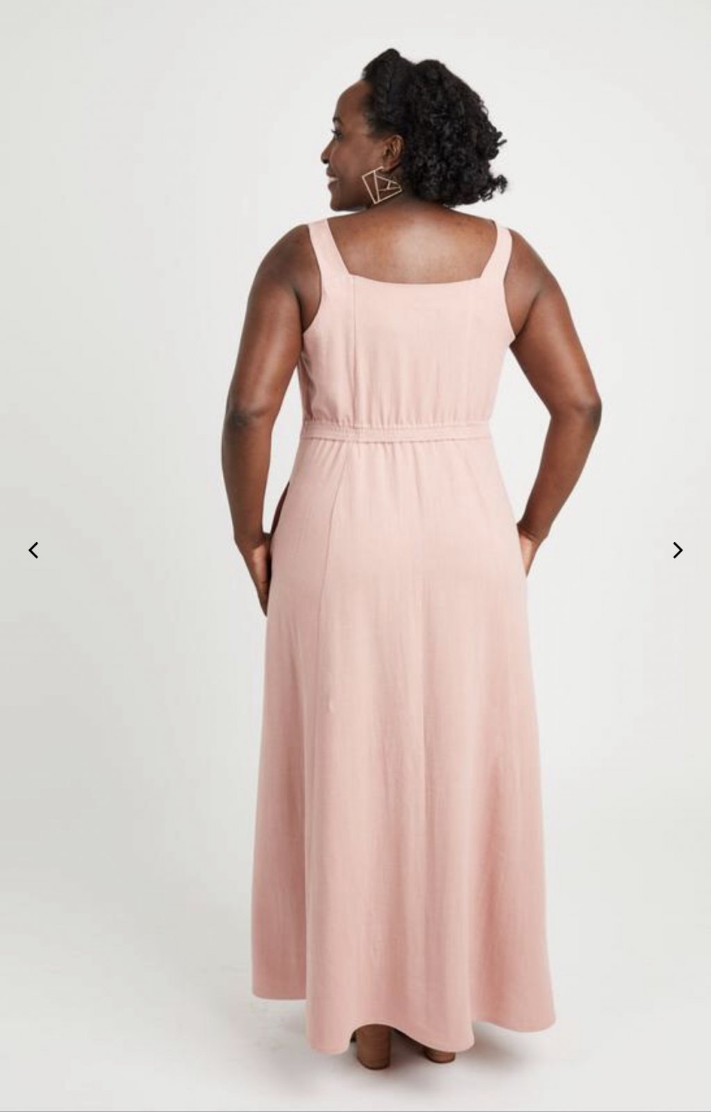 Cashmerette Holyoke Maxi Dress & Skirt Pattern – elastic waist maxi dress and full-length skirt sewing pattern