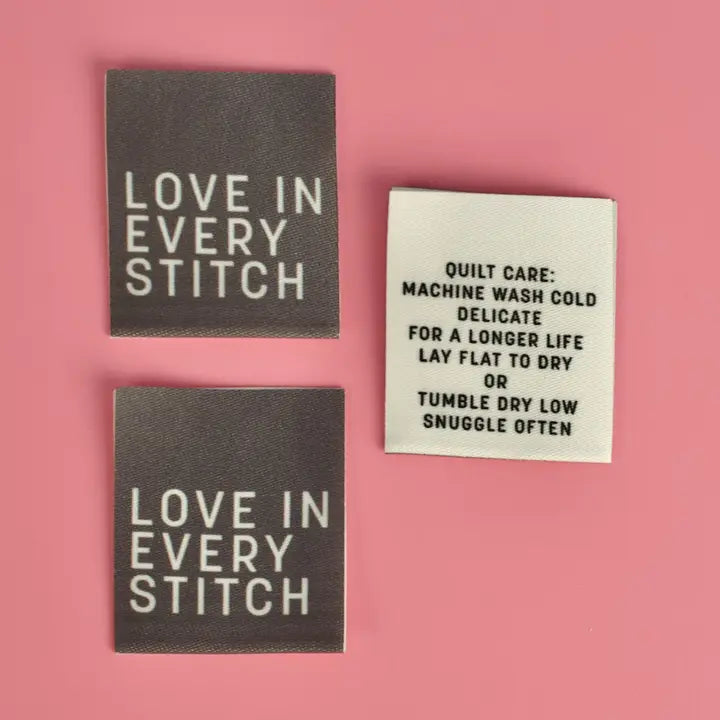 Kati Cupcake Sewing Labels - Love in Every Stitch
