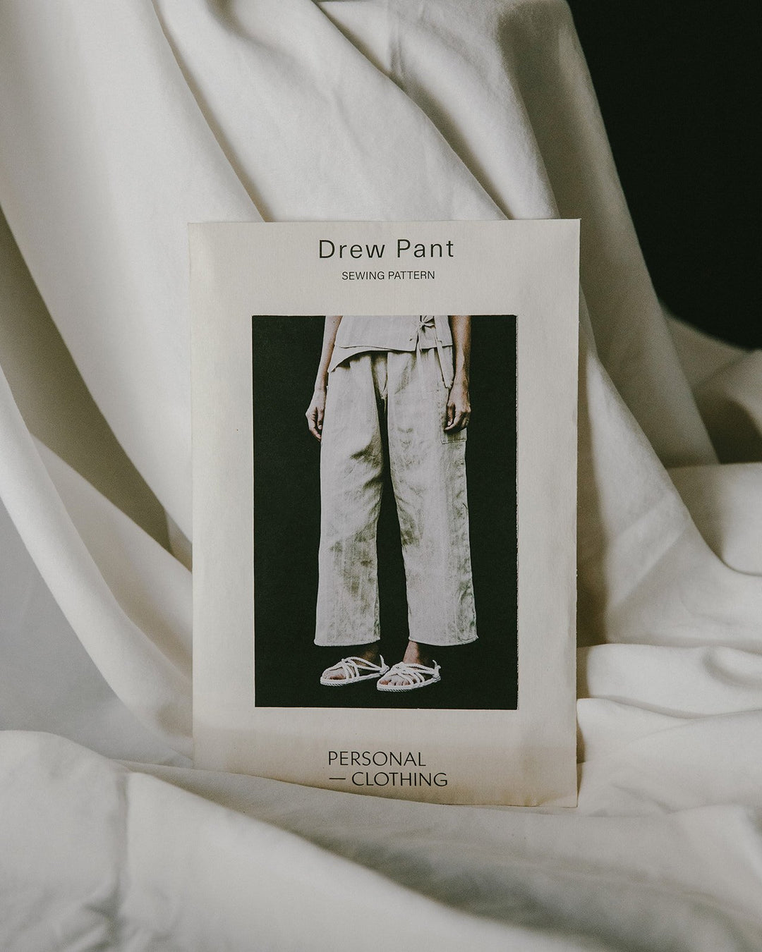 Personal Clothing Drew Pant sewing pattern for modern drawstring pants in women’s and men’s sizes