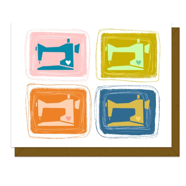 Greeting Card - Love To Sew - KC