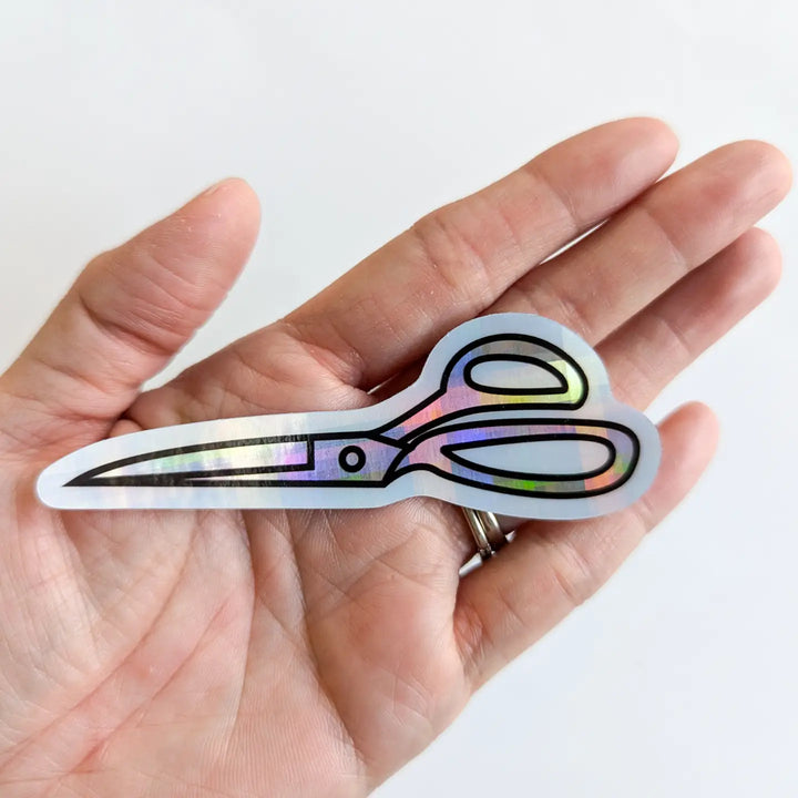 Sticker - Holographic Scissors