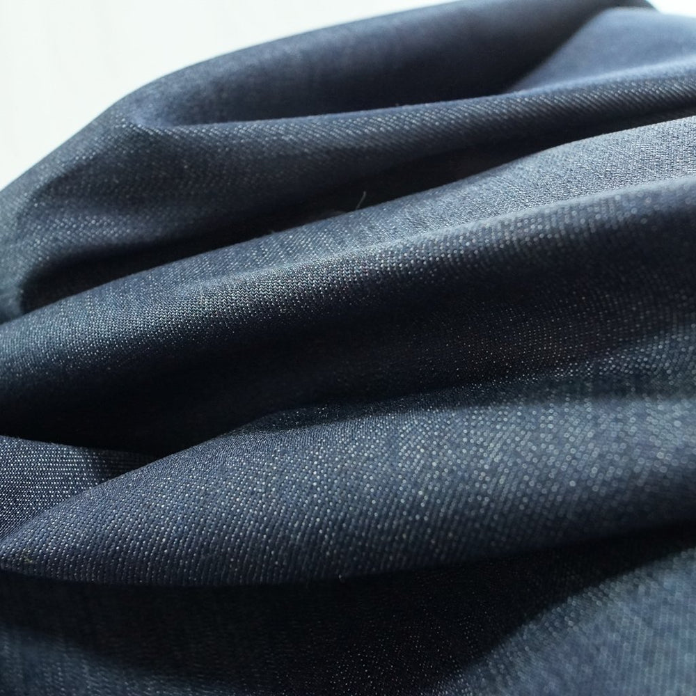Cone Mills White Oak S Gene Stretch Denim - 10.5 oz Indigo Fabric for High-Recovery Jeans