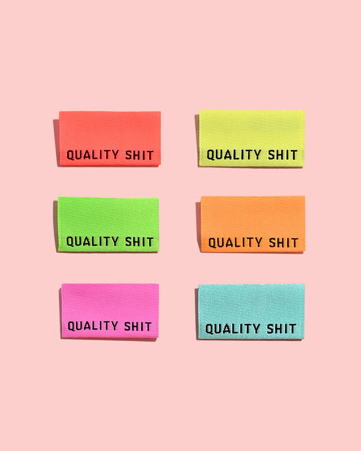 Kylie and the Machine Labels - Quality Sh*t