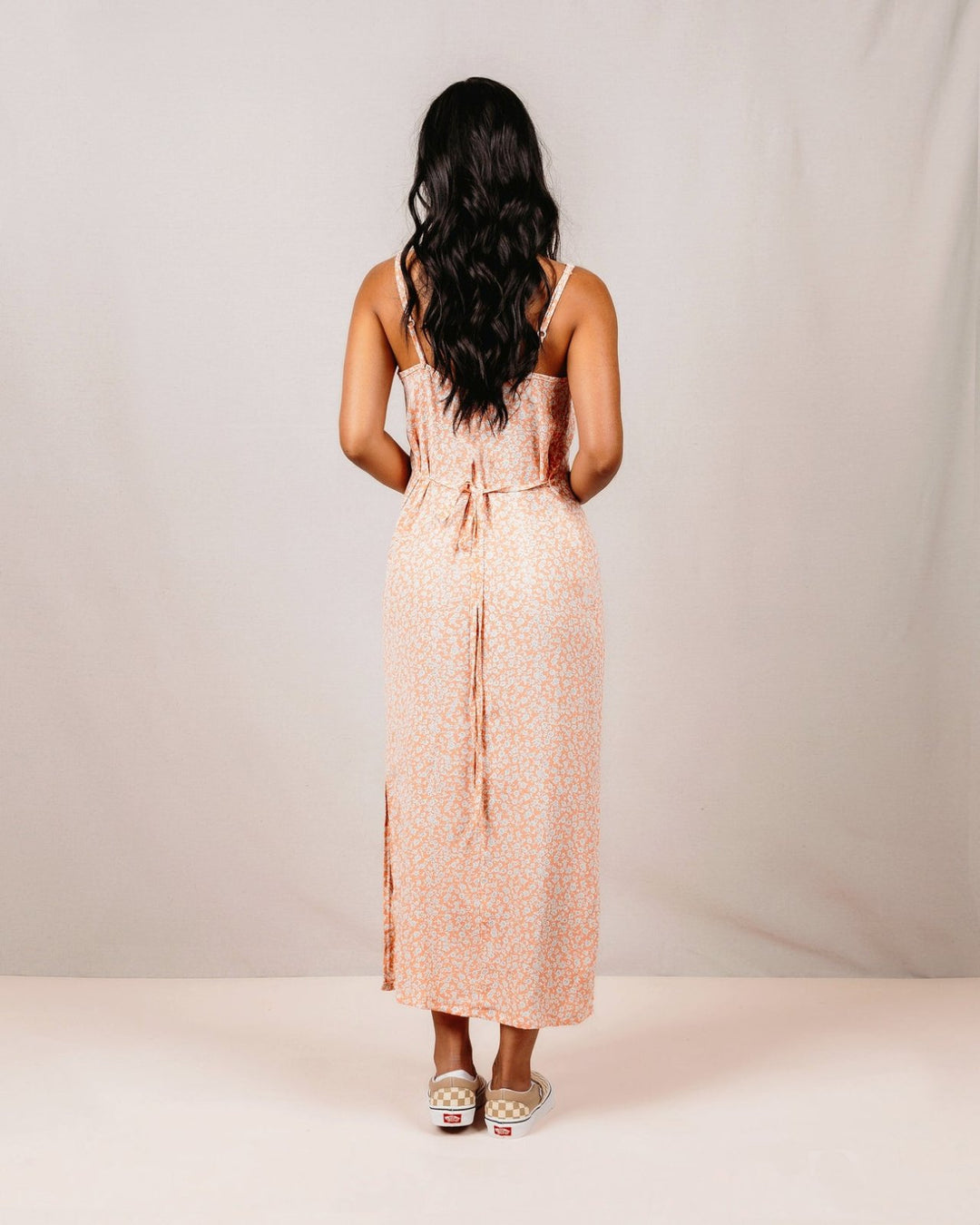 Friday Pattern Co. - The Saltwater Slip sewing pattern for versatile slip dress with adjustable straps, two lengths, and inclusive sizing XS–7X