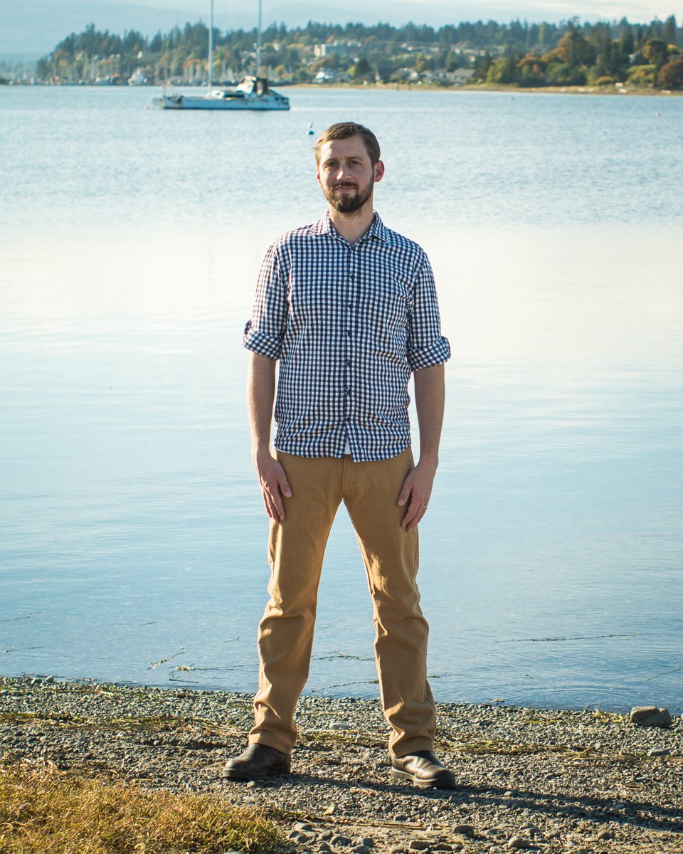 Thread Theory Fulford Jeans sewing pattern classic straight-leg denim jeans with high-rise waistband and durable construction