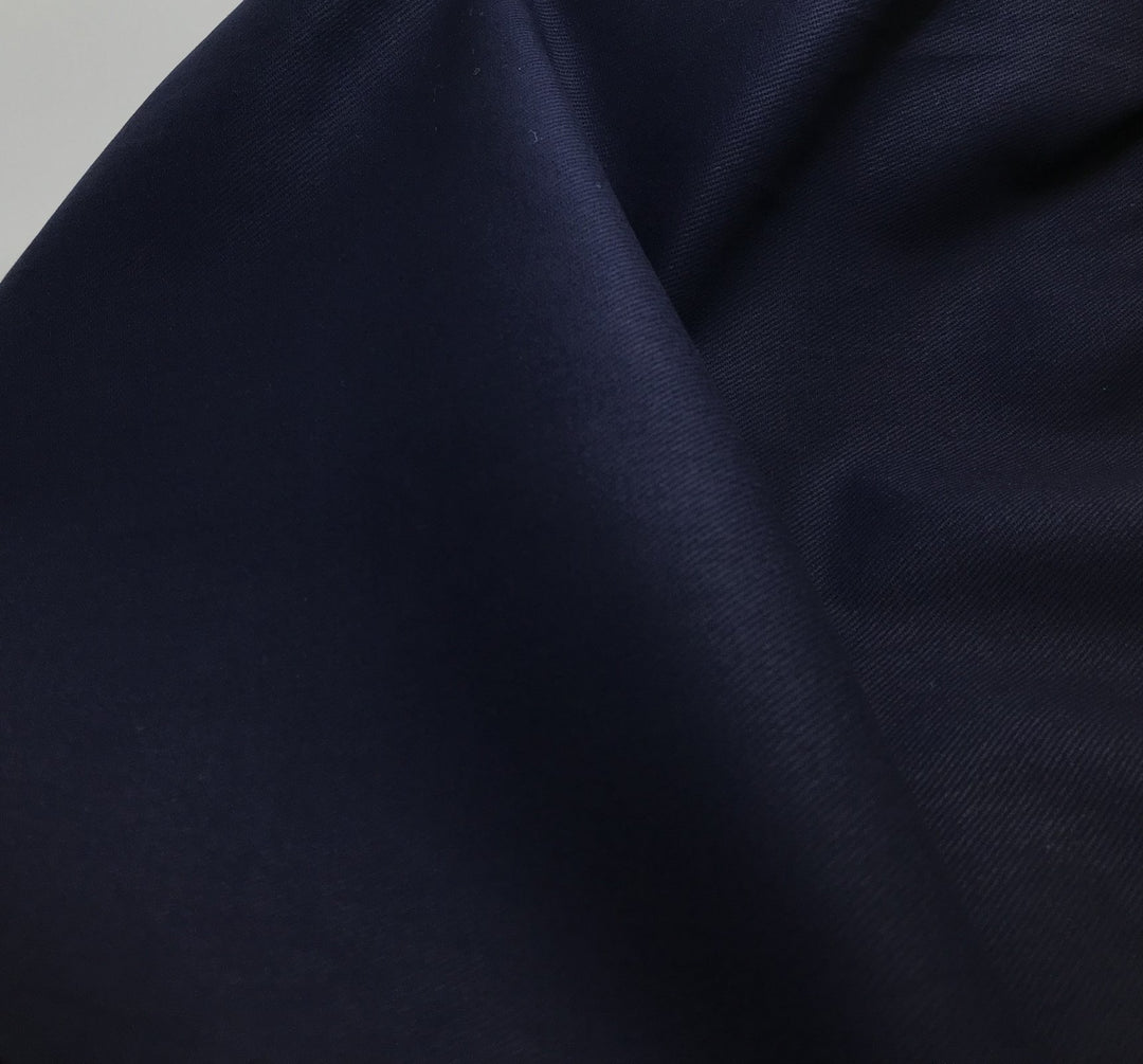 Brushed Navy Bull Denim Fabric - 9 oz 100% Cotton 60-Inch Wide for Jeans and Jackets