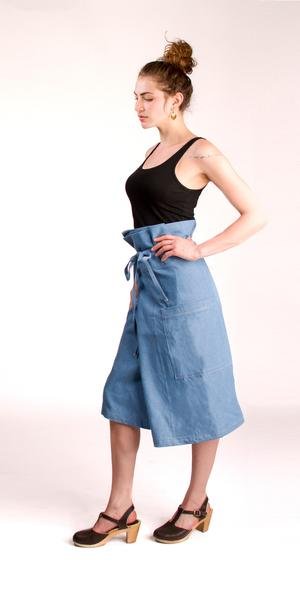 Sew House Seven Nehalem Pant & Skirt Pattern – wrap-front pants and adjustable waist skirt sewing pattern