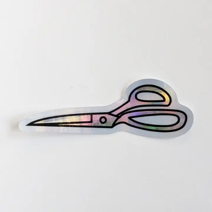 Sticker - Holographic Scissors