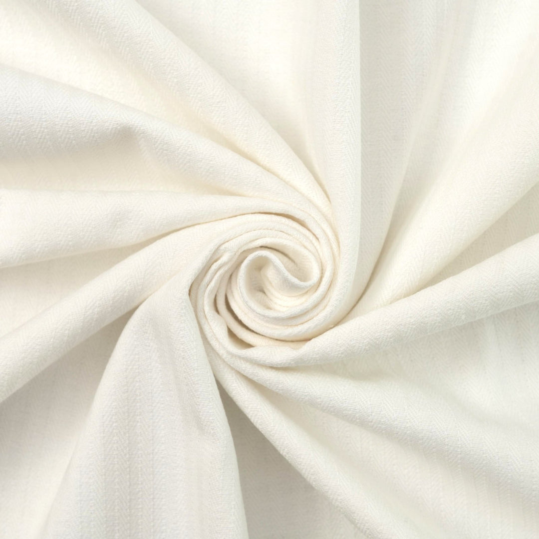 Cotton Twill Herringbone Twill with Flannel Back – 100% cotton, 56 inches wide, soft flannel-backed herringbone fabric for jackets, pants, and cozy garments