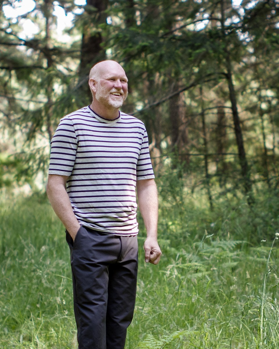 Thread Theory Strathcona Henley sewing pattern slim-fitting t-shirt with crew neck or henley placket and long or short sleeves