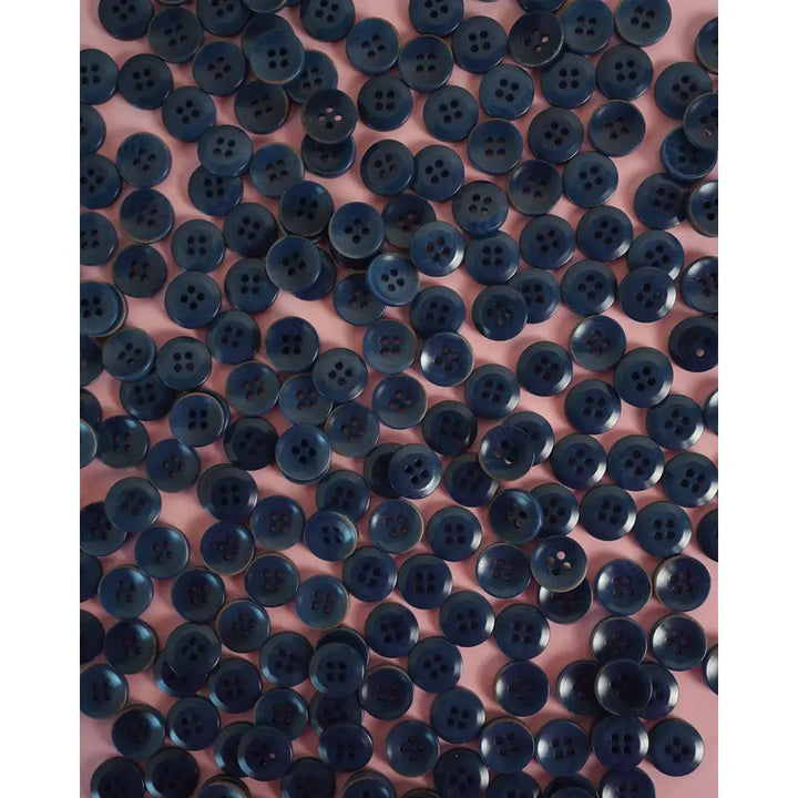 Corozo Nut Buttons Midnight - 3 sizes (20, 30, 40mm)