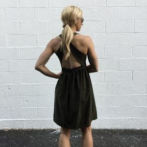 Cali Faye Collection Esteem Dress Pattern – scoop neck, criss-cross back, and gathered skirt sewing pattern