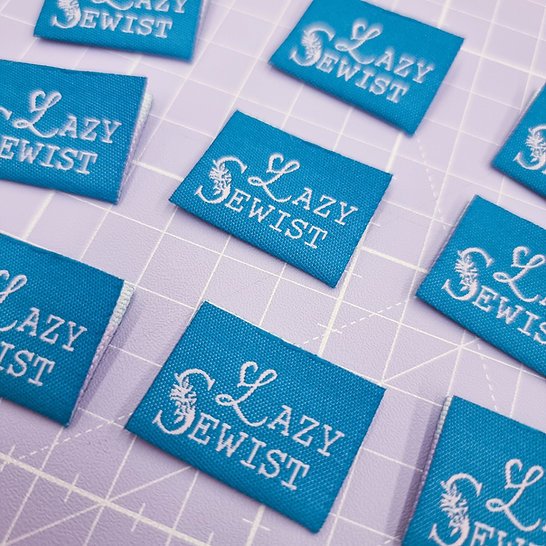 SA Labels Lazy Sewist humorous garment tags for impatient and shortcut-loving sewists