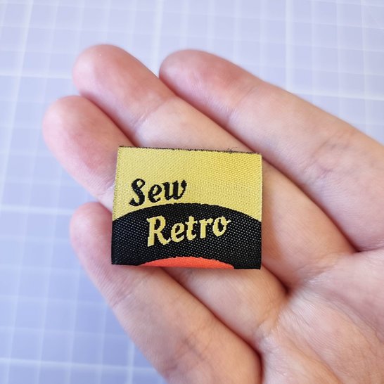 SA Labels Sew Retro vintage-inspired garment tags for retro sewing projects