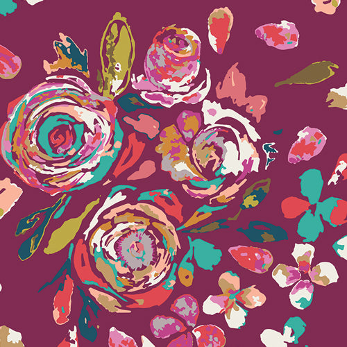 Rayon Challis - Swifting Flora Boho