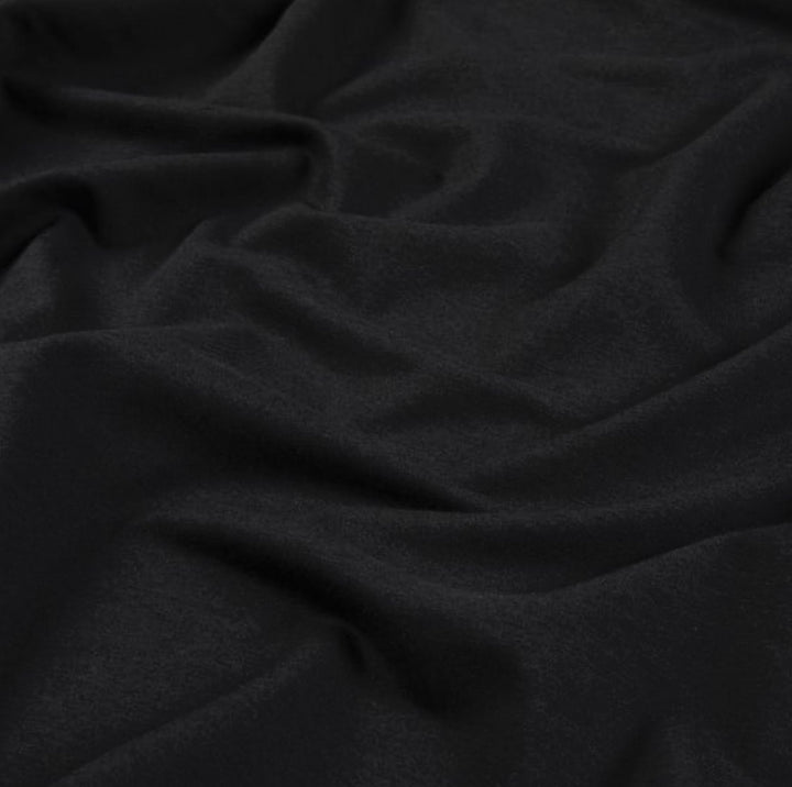 French Terry - Bamboo/Cotton - Black