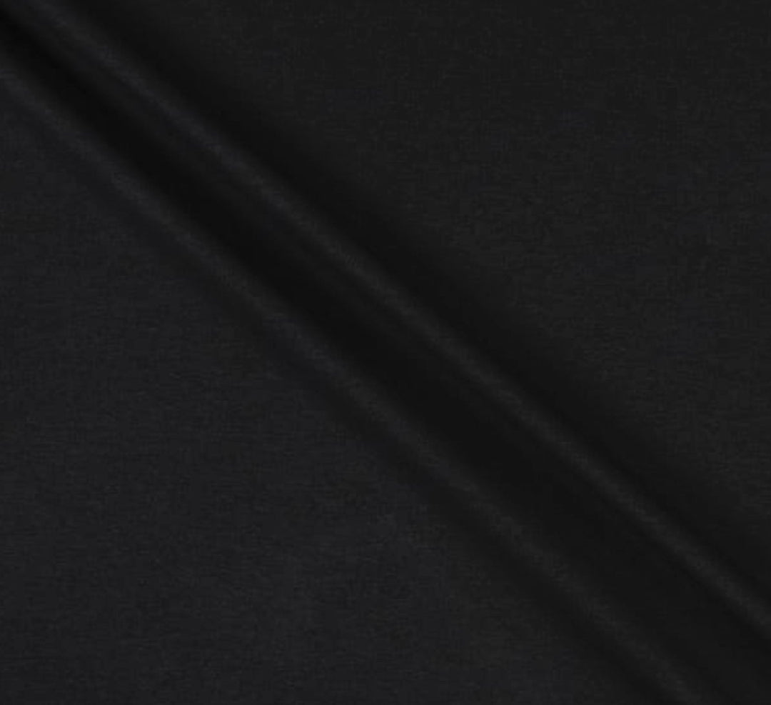 French Terry - Bamboo/Cotton - Black