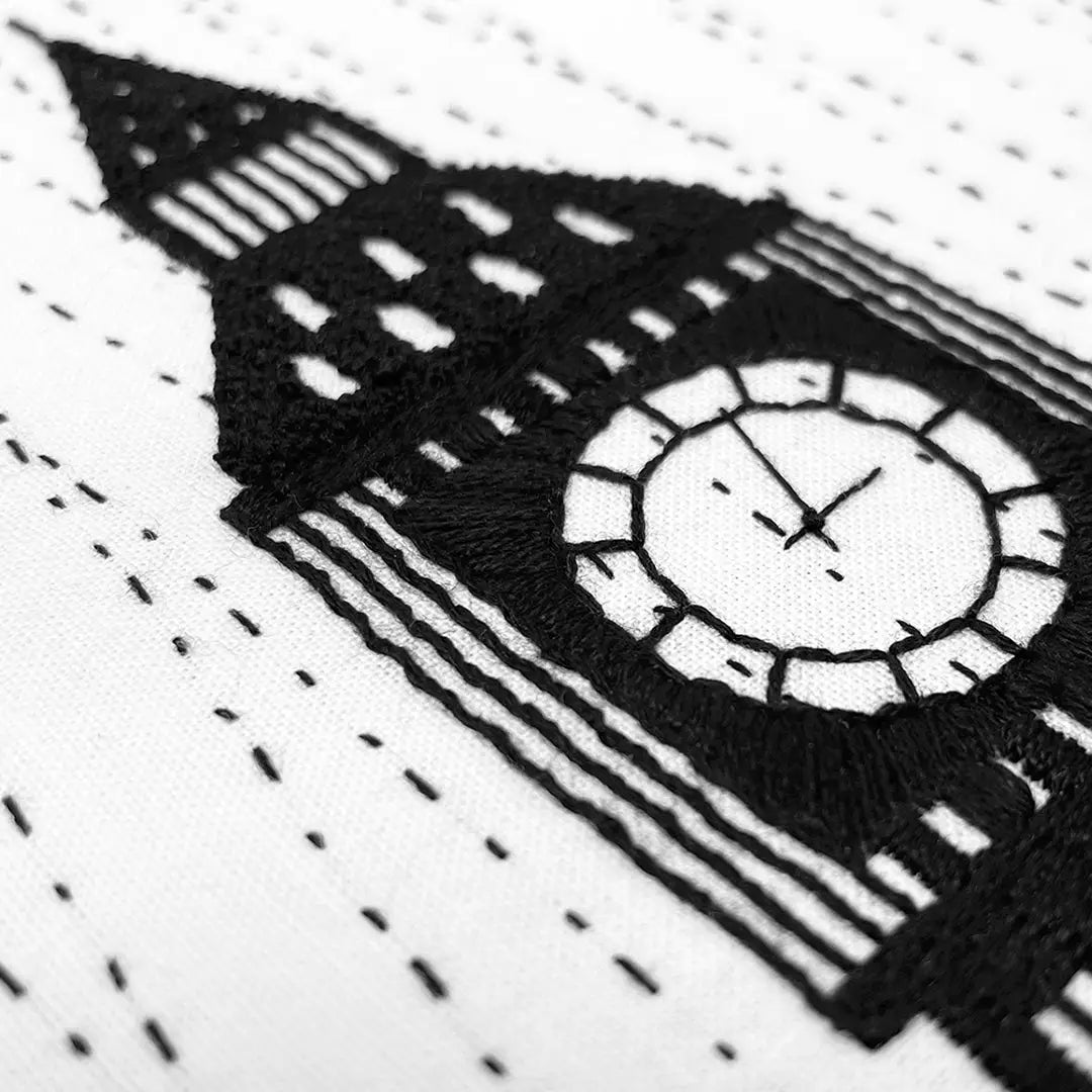 Embroidery Kit - Big Ben London