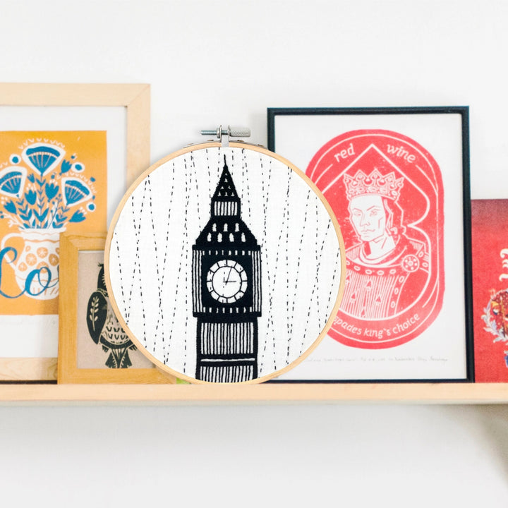 Embroidery Kit - Big Ben London