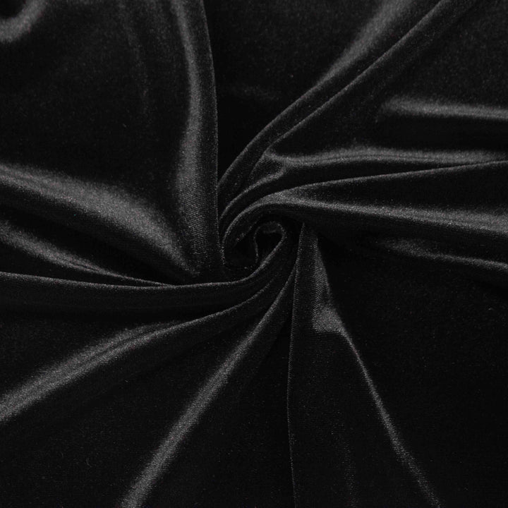 Stretch Velvet - Black