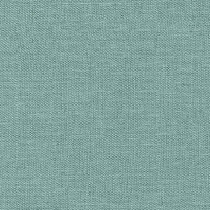 "Brussels Washer Linen - Mist
 fabric with subtle texture, 55% linen 45% rayon blend, 6 oz medium weight"

