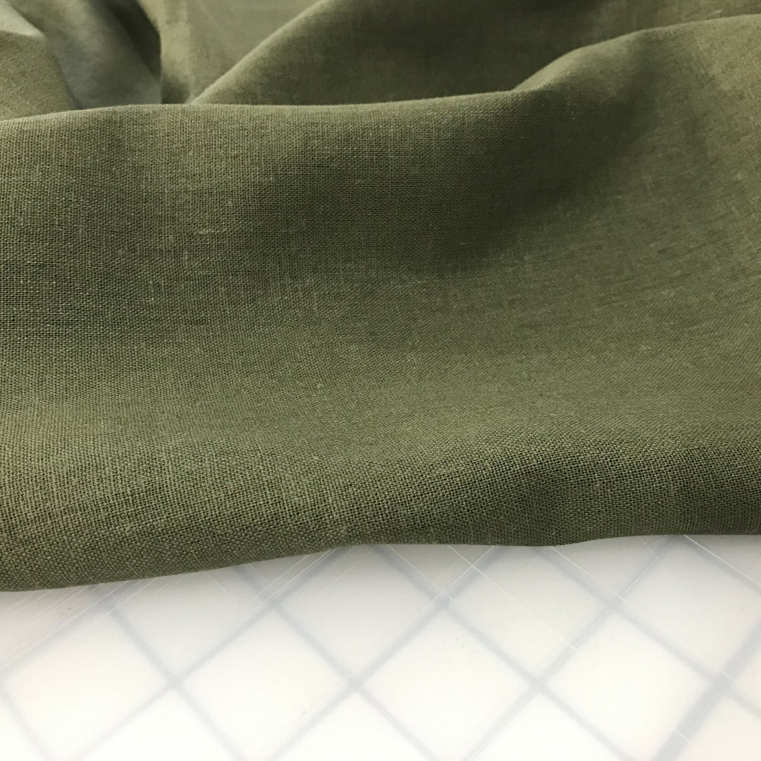 Brussels Washer Linen - O.D. Green