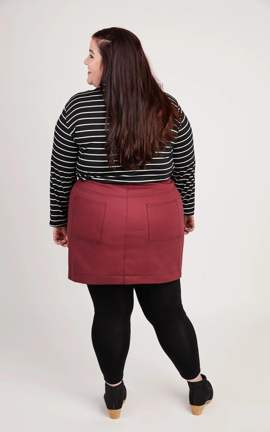 Pattern - Cashmerette - Ellis Denim Skirt