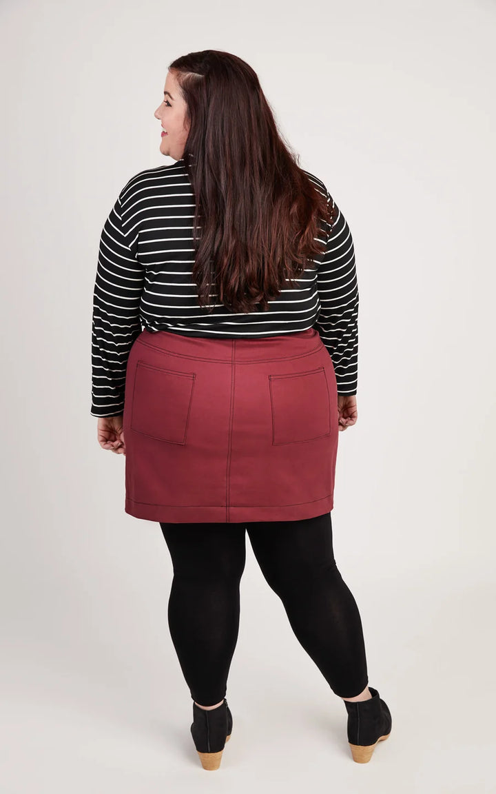 Pattern - Cashmerette - Ellis Denim Skirt